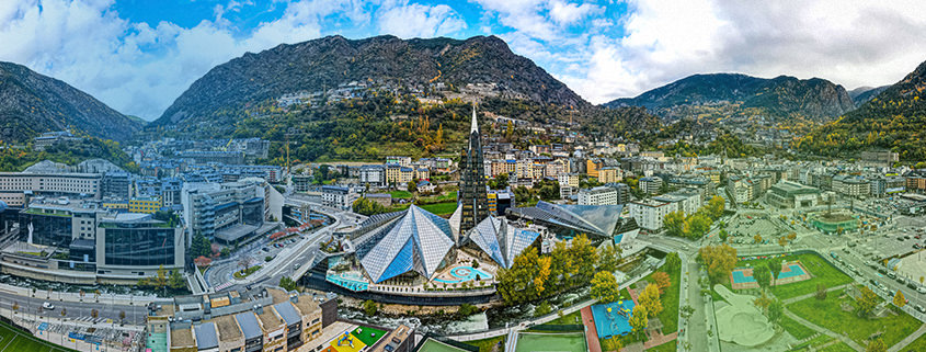 view over Andorra